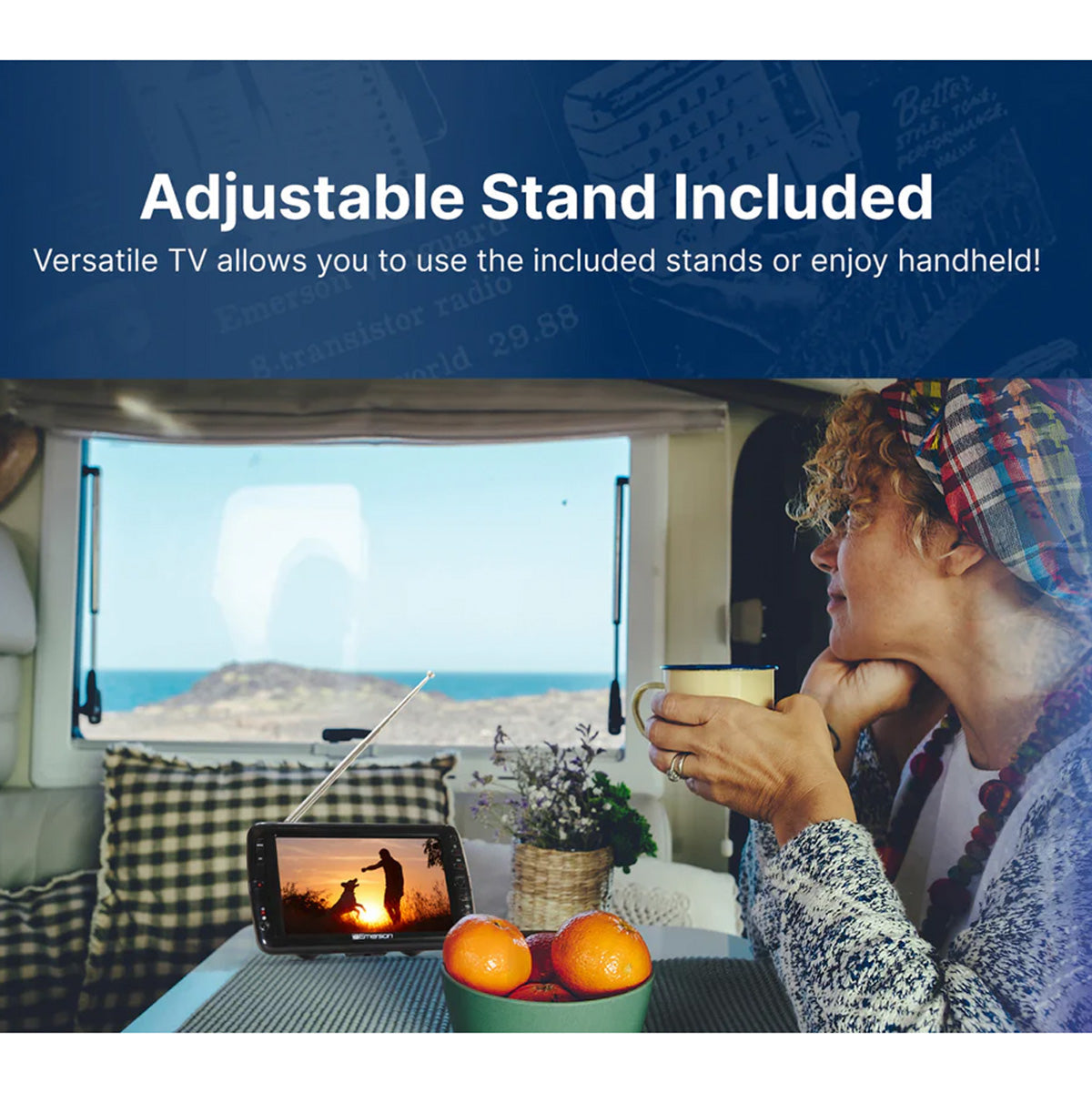 7'' Portable TV with Multimedia Player
