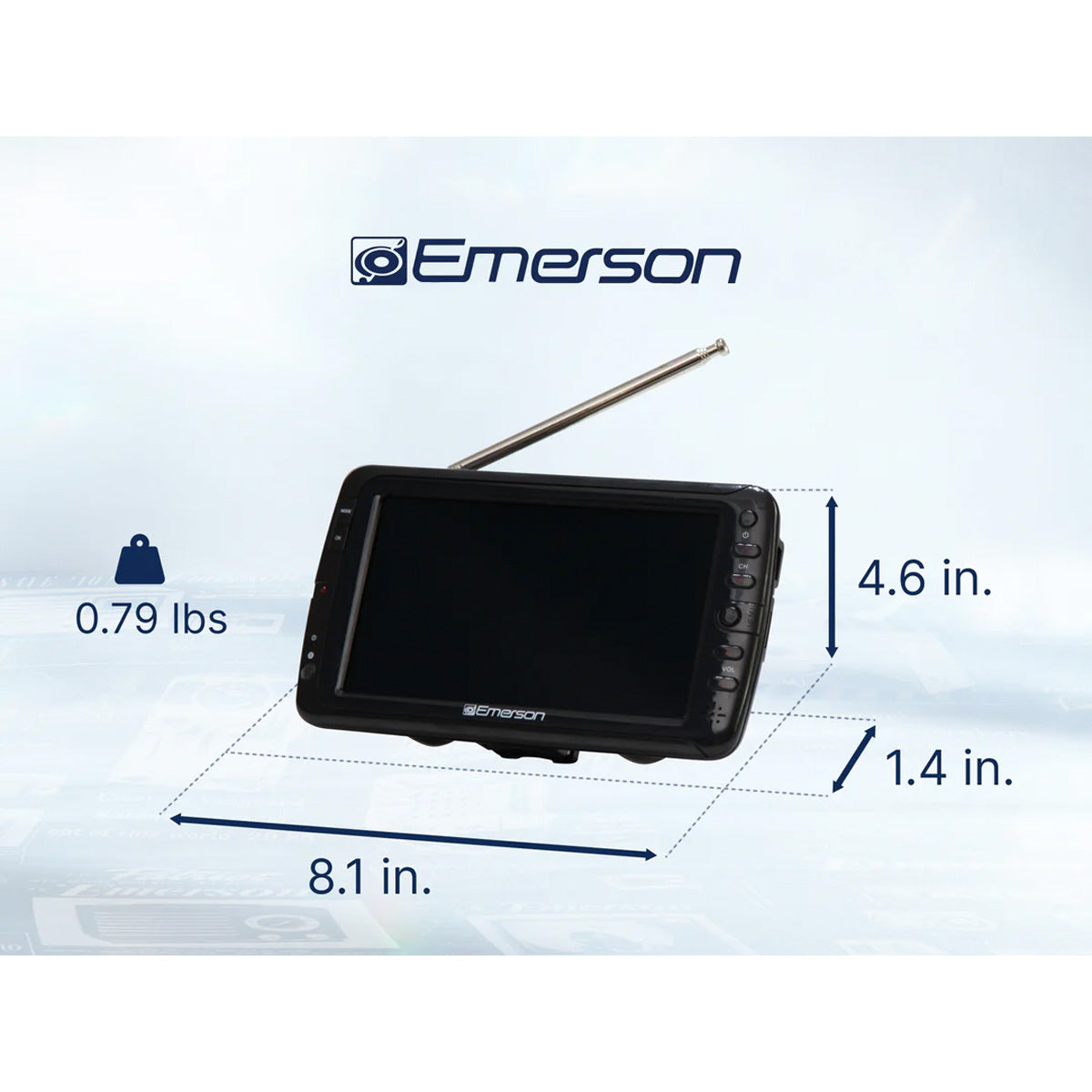 7'' Portable TV with Multimedia Player