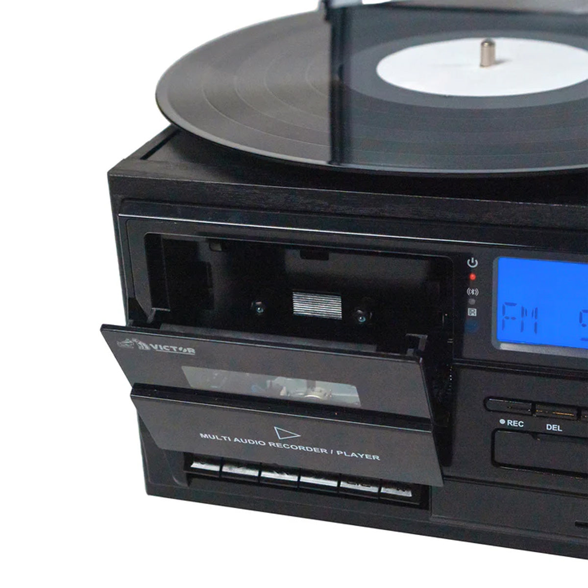 8-in-1 Retro Inspired Multimedia Center