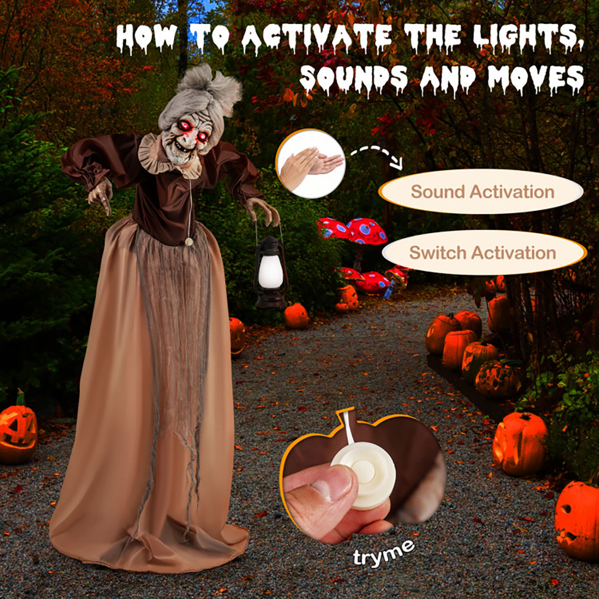 Mechanized Spooky Woman