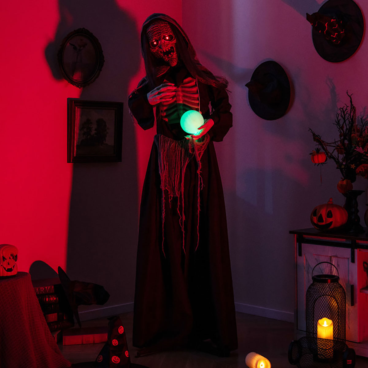 6 Ft. Mechanized Witch