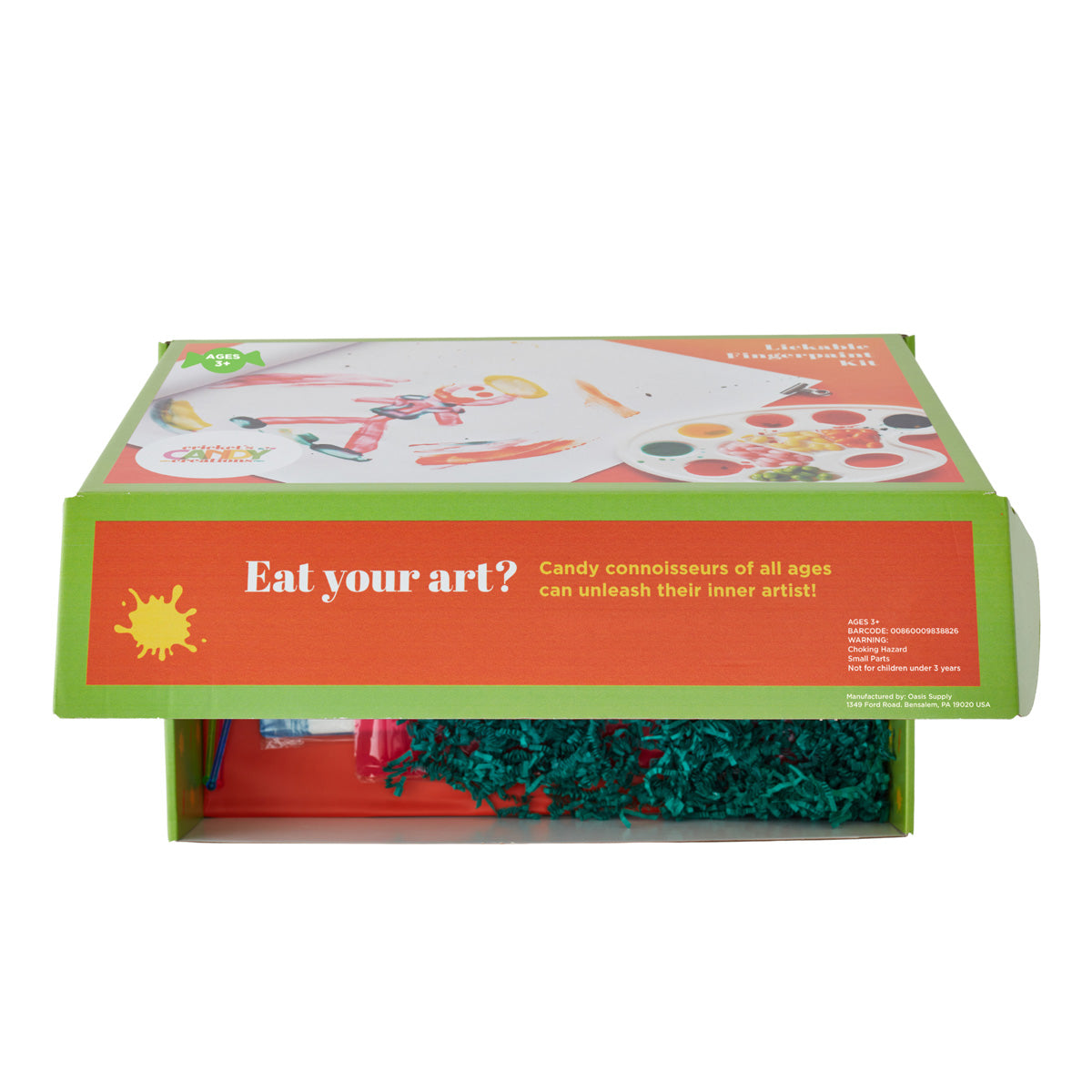 Edible Lickable Finger Paint Craft Kit