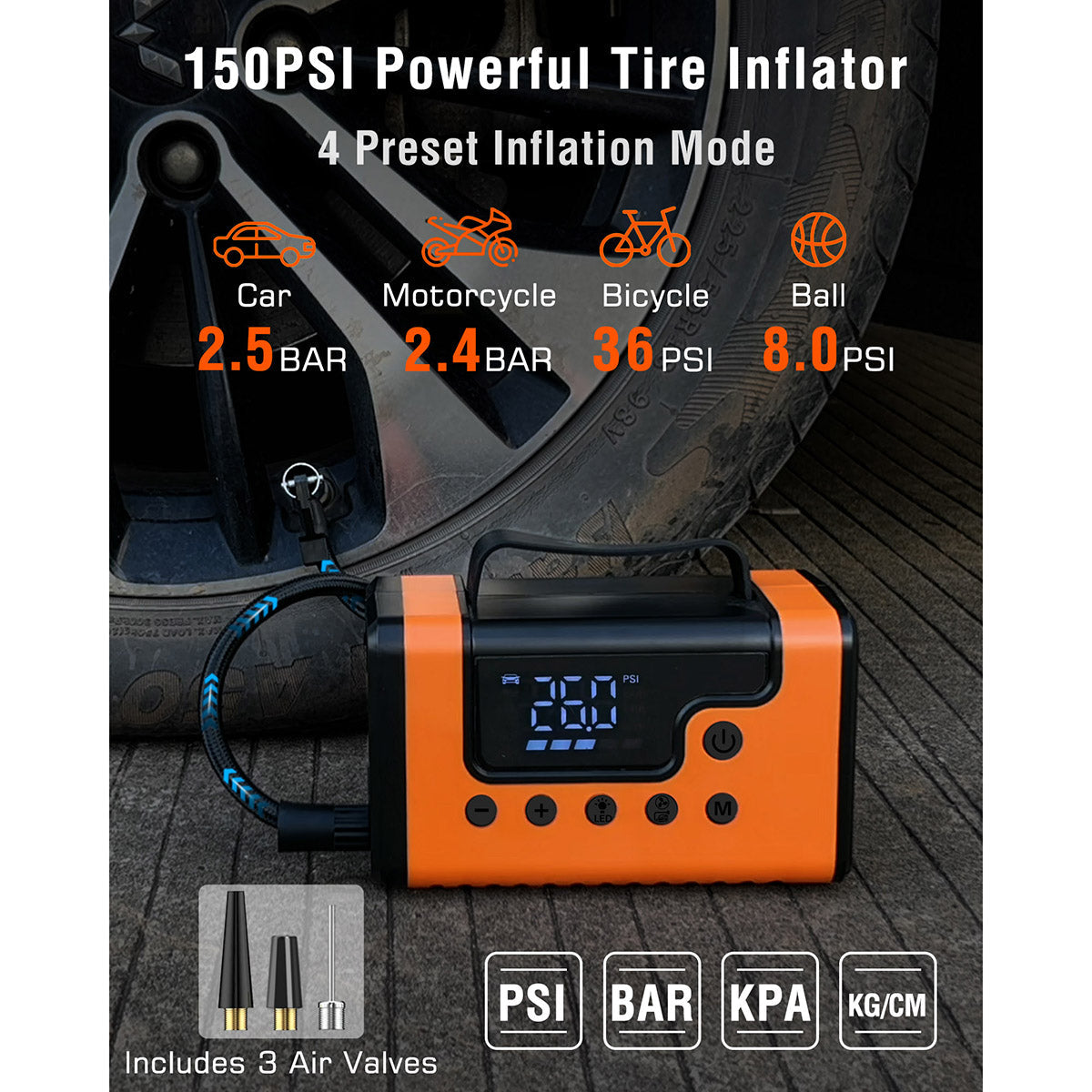 5-in-1 Jump Starter