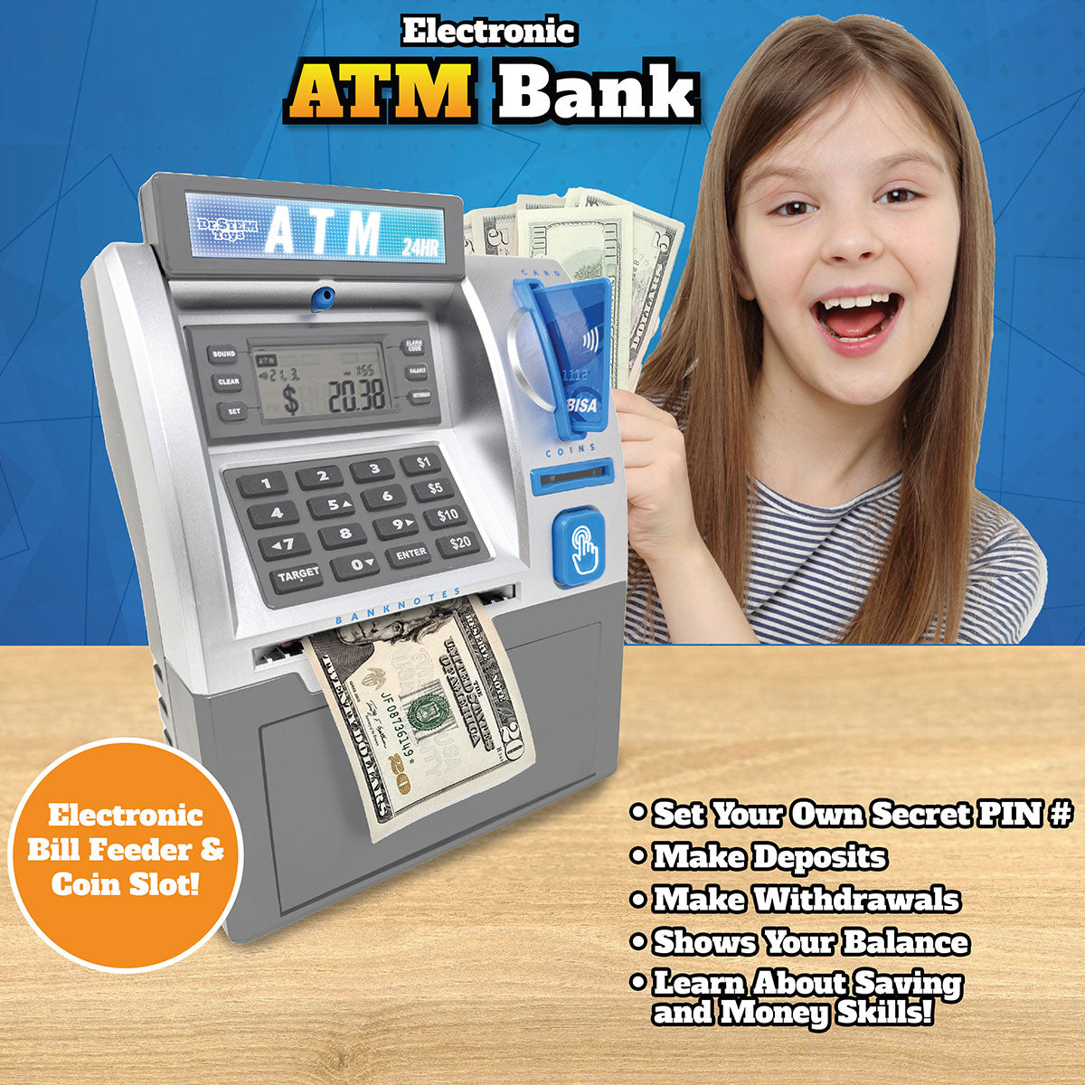 Talking ATM and Bank