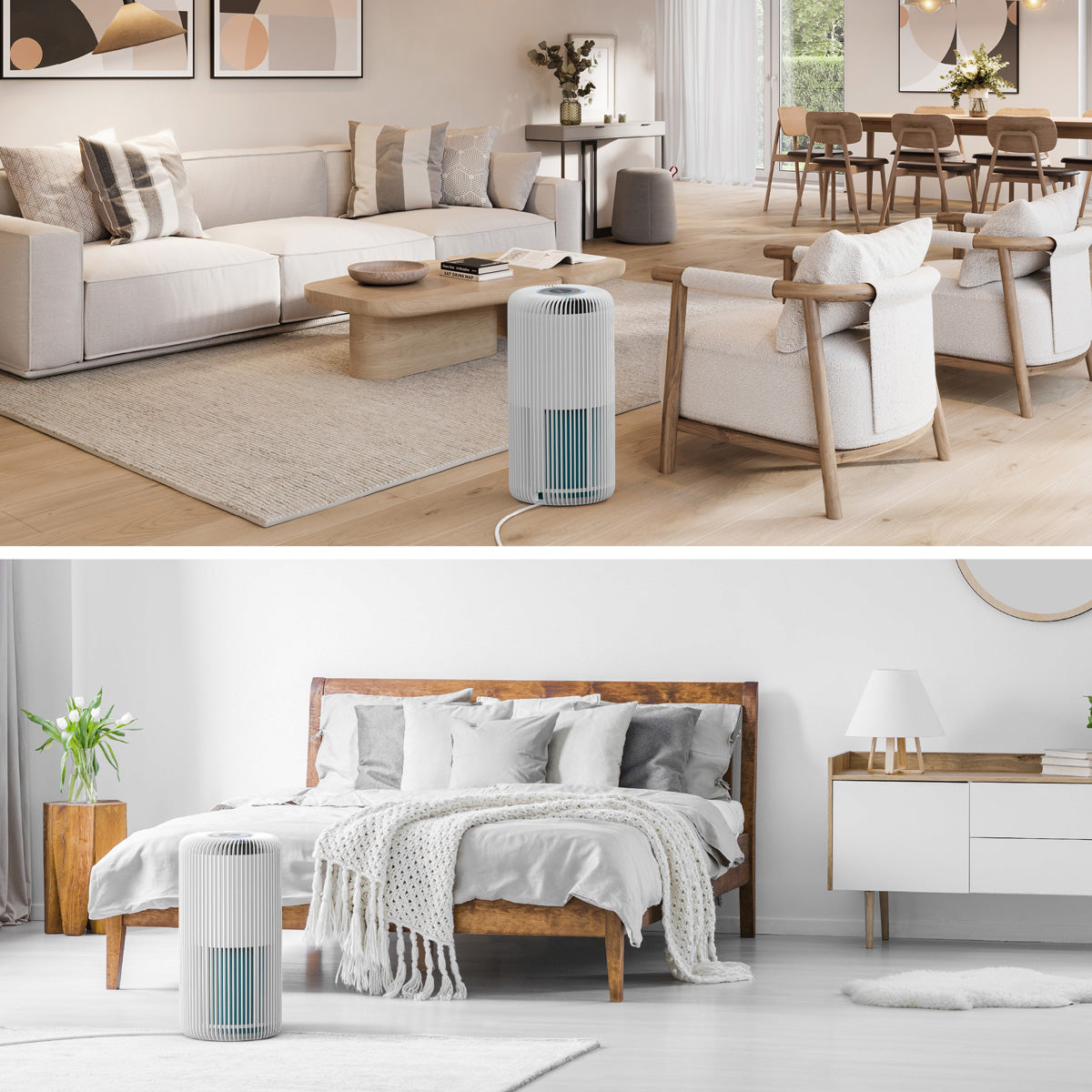 Smart 5‑Stage HEPA and UV‑C Air Purifier