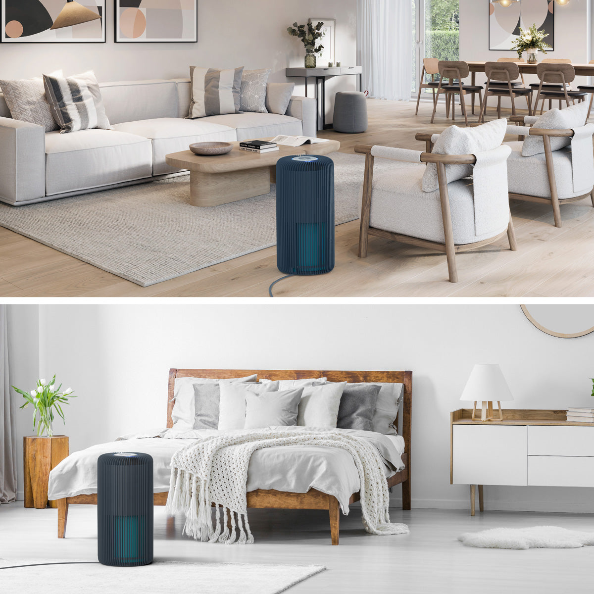 Smart 5‑Stage HEPA and UV‑C Air Purifier