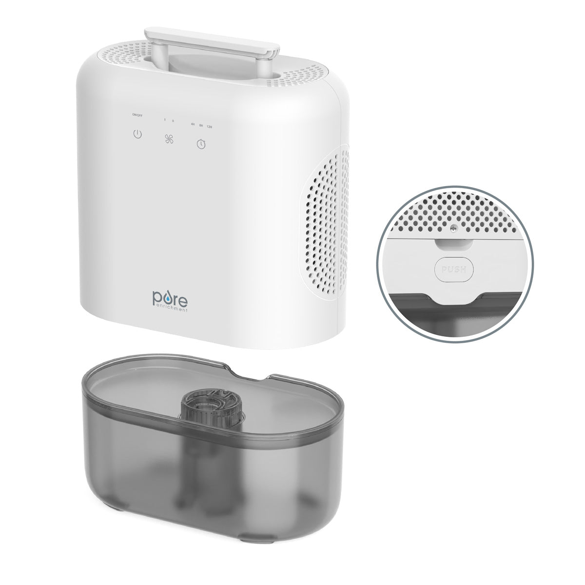 2‑Speed Dehumidifier with Timer