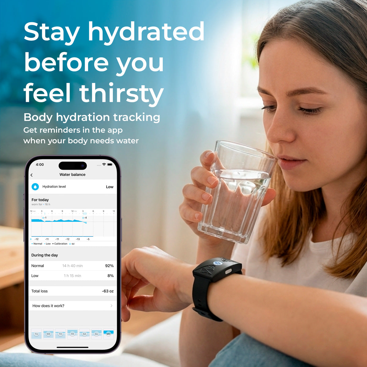 Skin Sensor Calorie Tracker