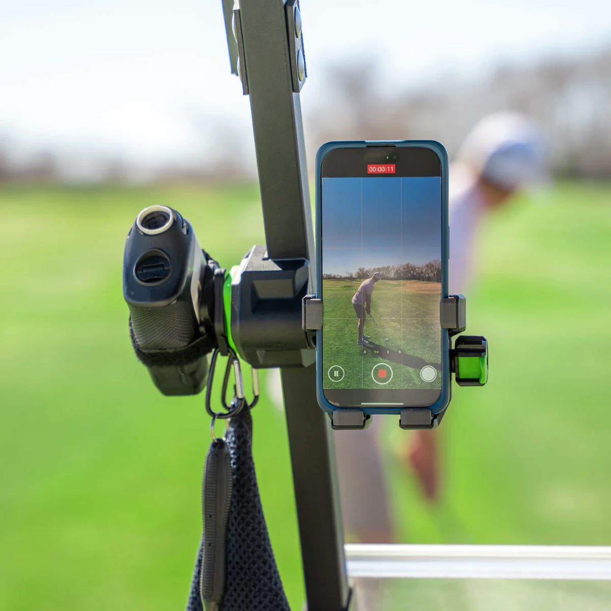 Magnetic Golf Cart Phone Holder