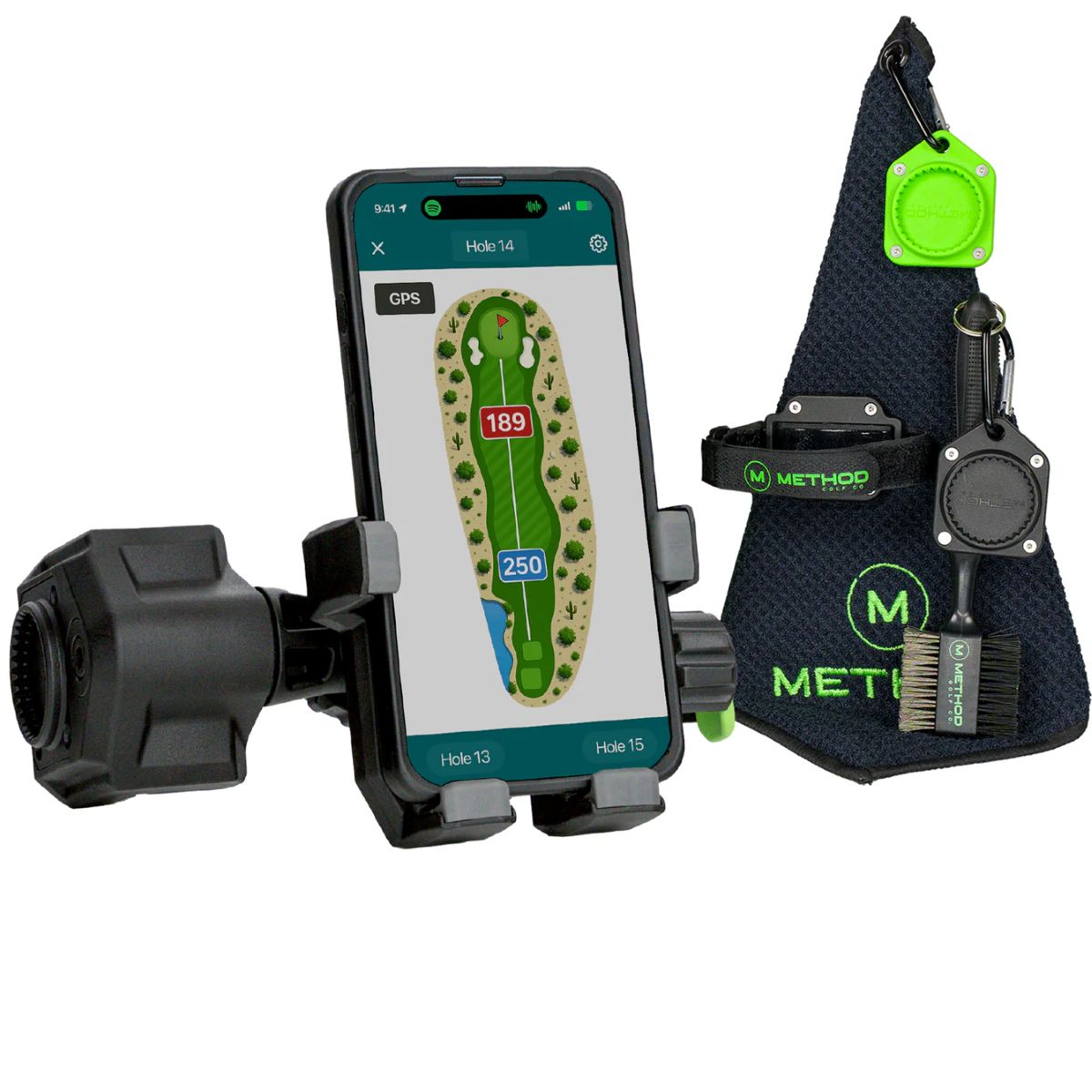 Magnetic Golf Cart Phone Holder