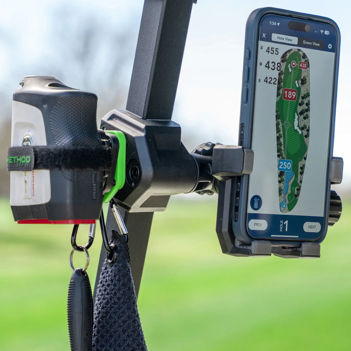 Magnetic Golf Cart Phone Holder