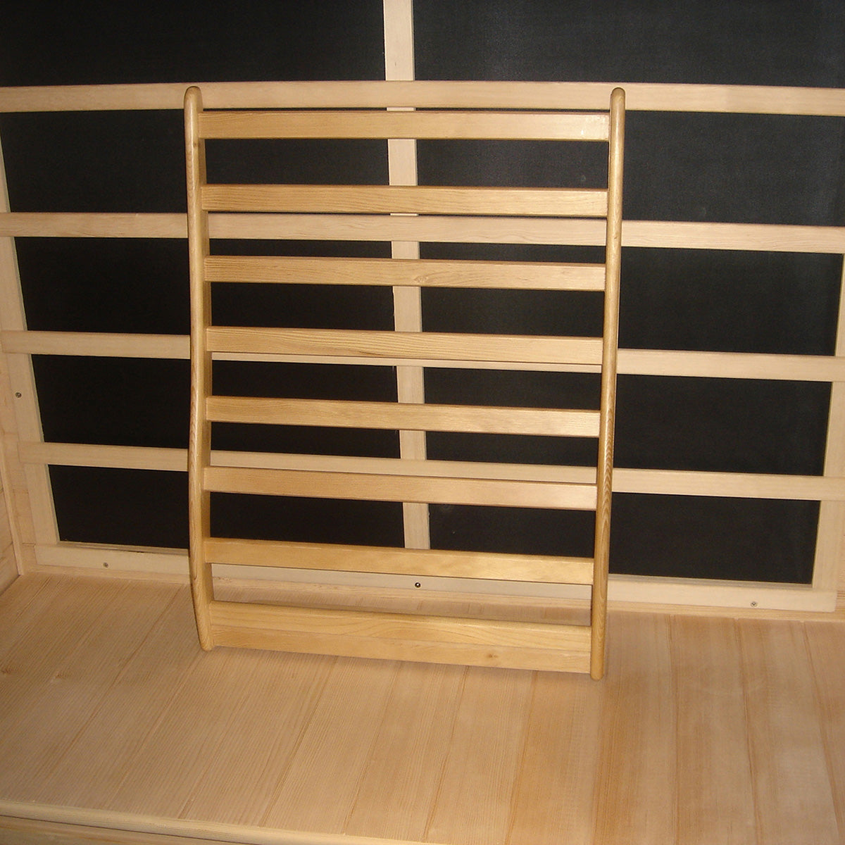 Backrest for High Performance Saunas