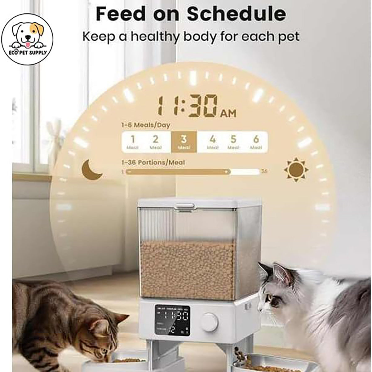 Dual Smart Cat Feeder