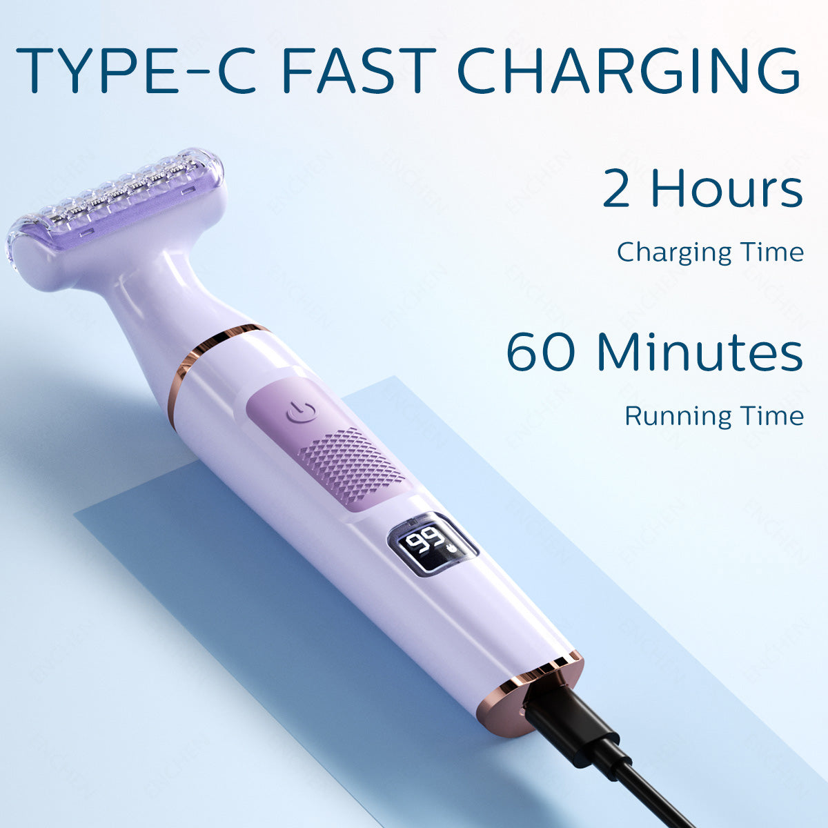 Women's Wet and Dry Electric Razor