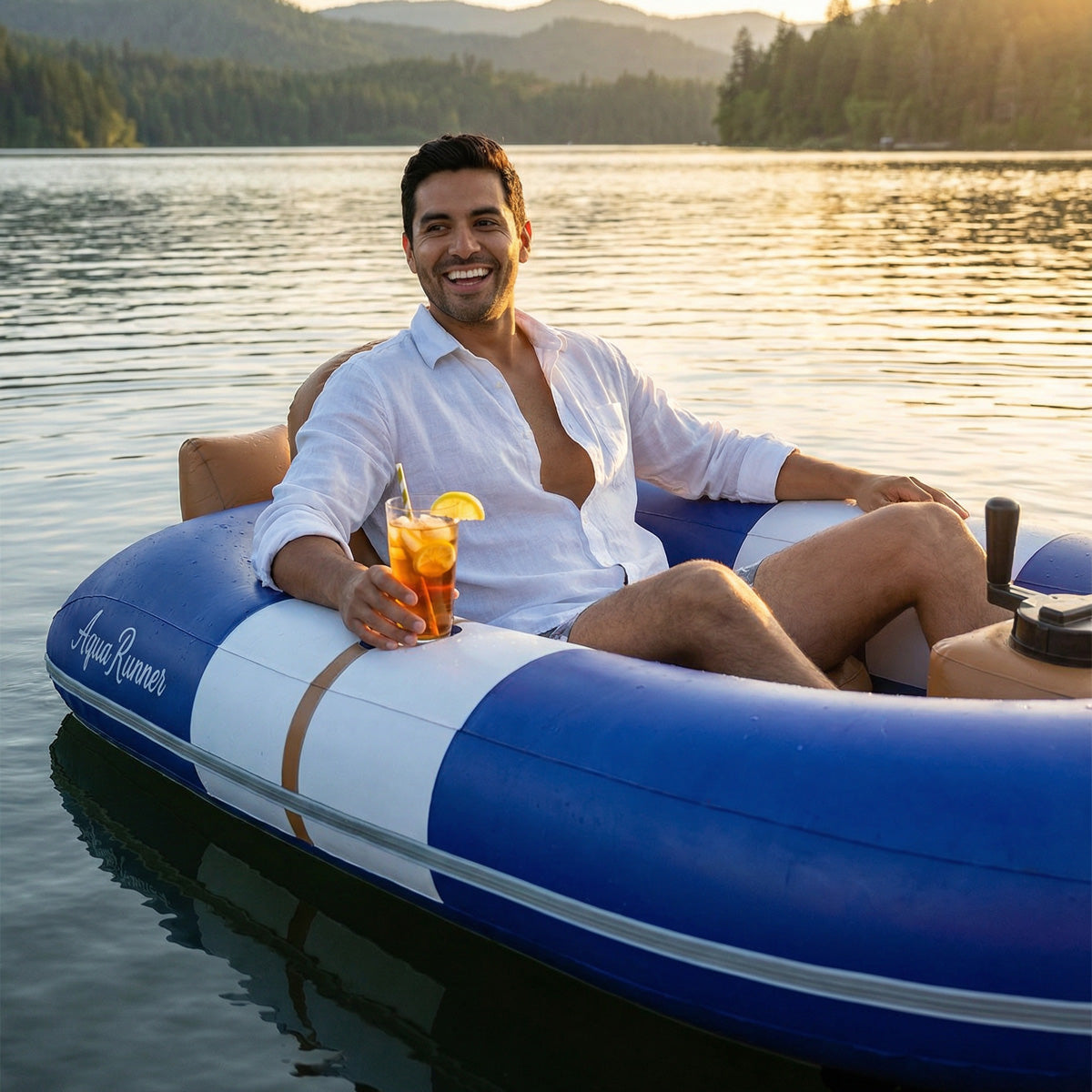 Motorized Pool and Lake Boat