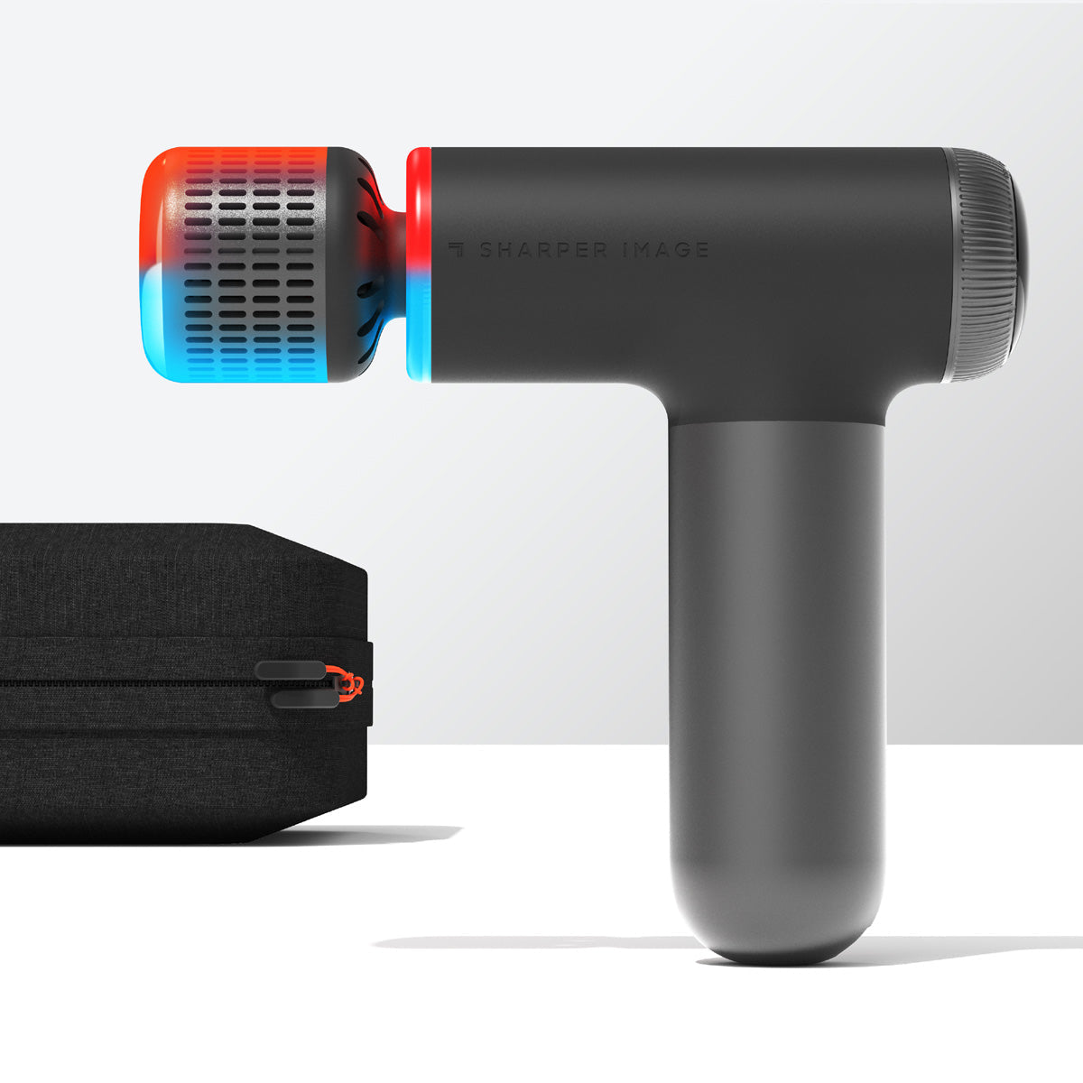 PowerBoost Pro Plus Hot and Cold Compact Massage Gun by Sharper Image