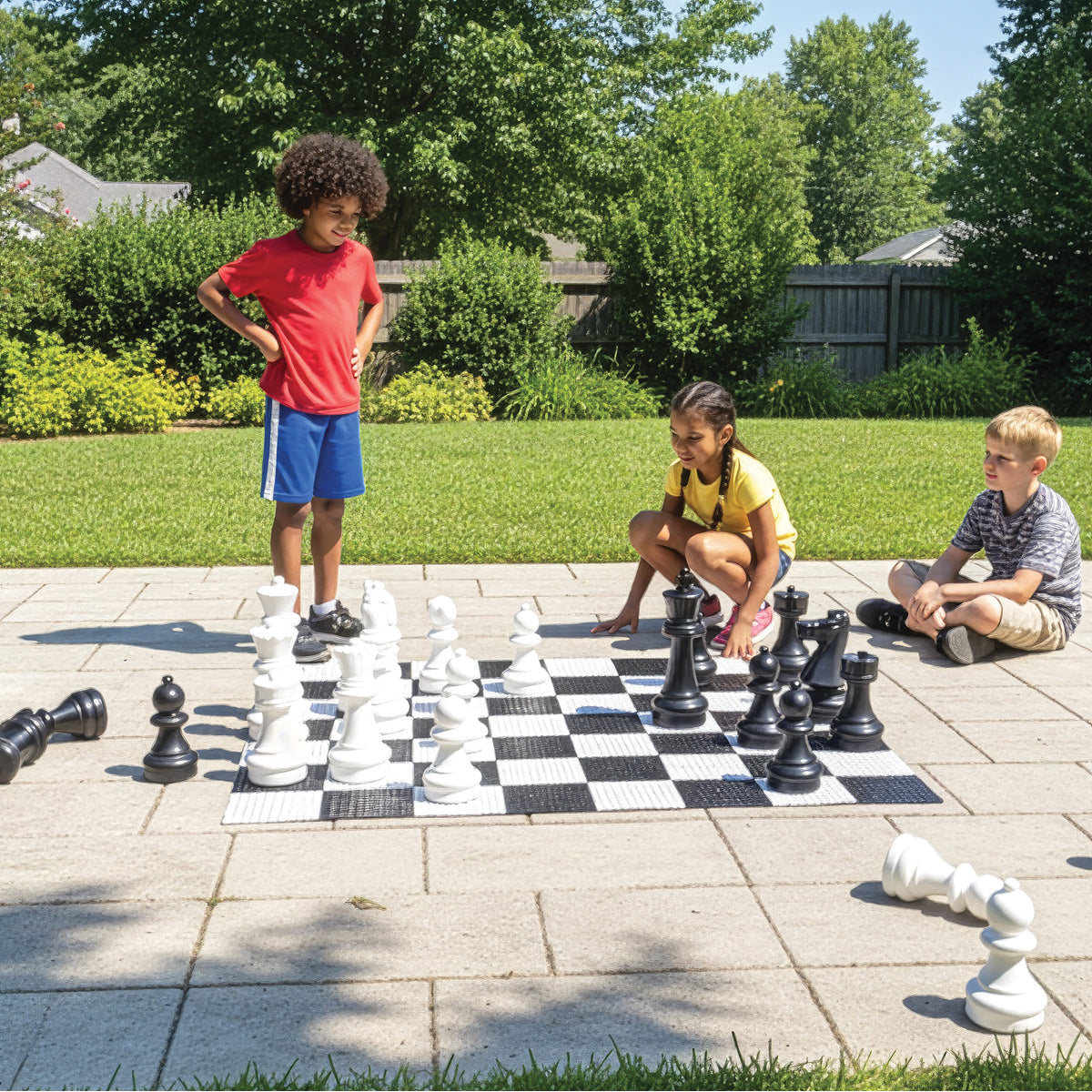 Giant Chess and Board Set