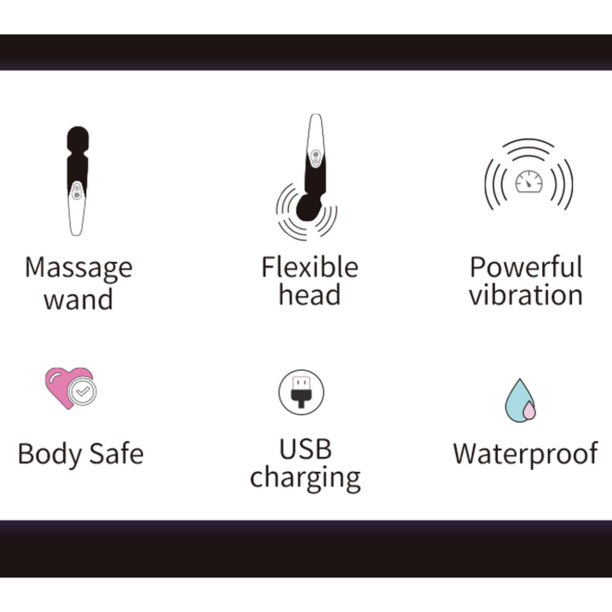 Waterproof Full Body Personal Massager