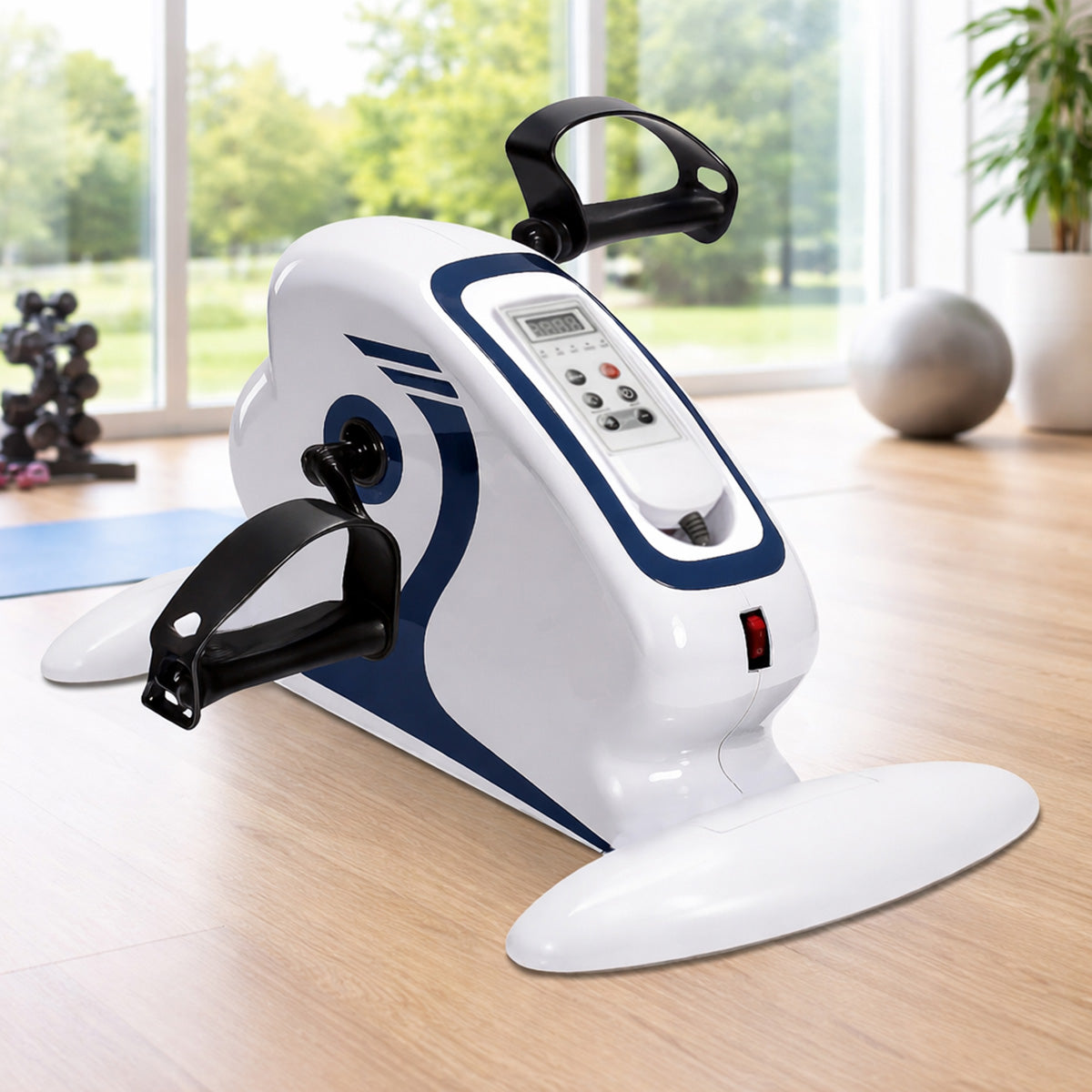 Compact Motorized Smart Exercise Bike