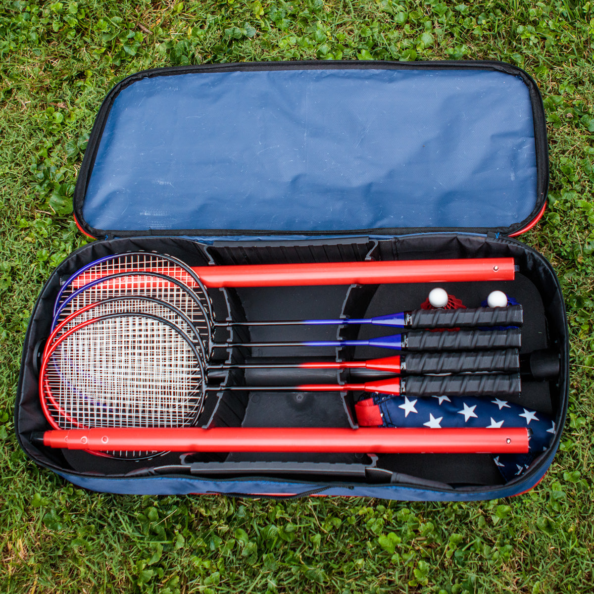 Patriotic Portable Badminton