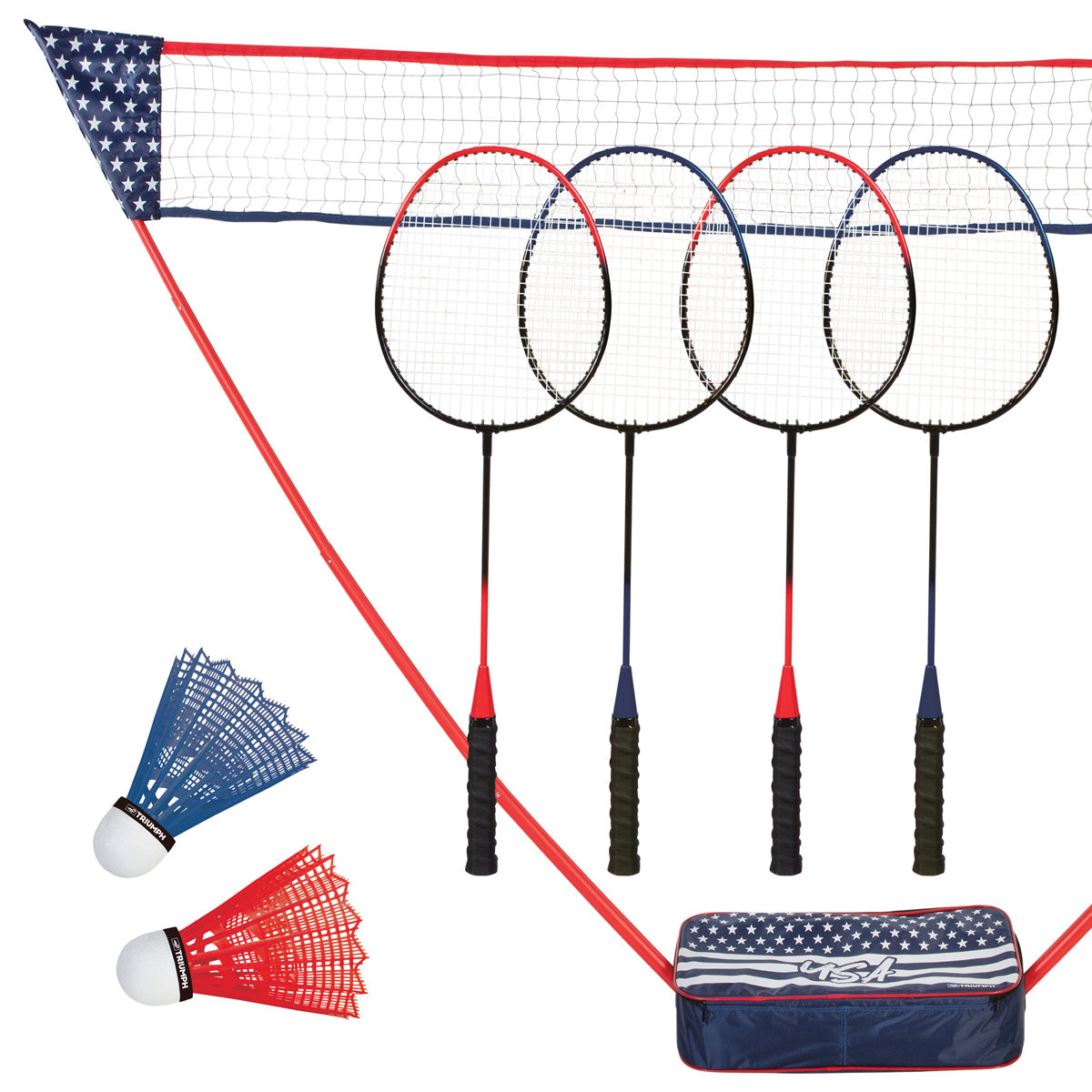 Patriotic Portable Badminton