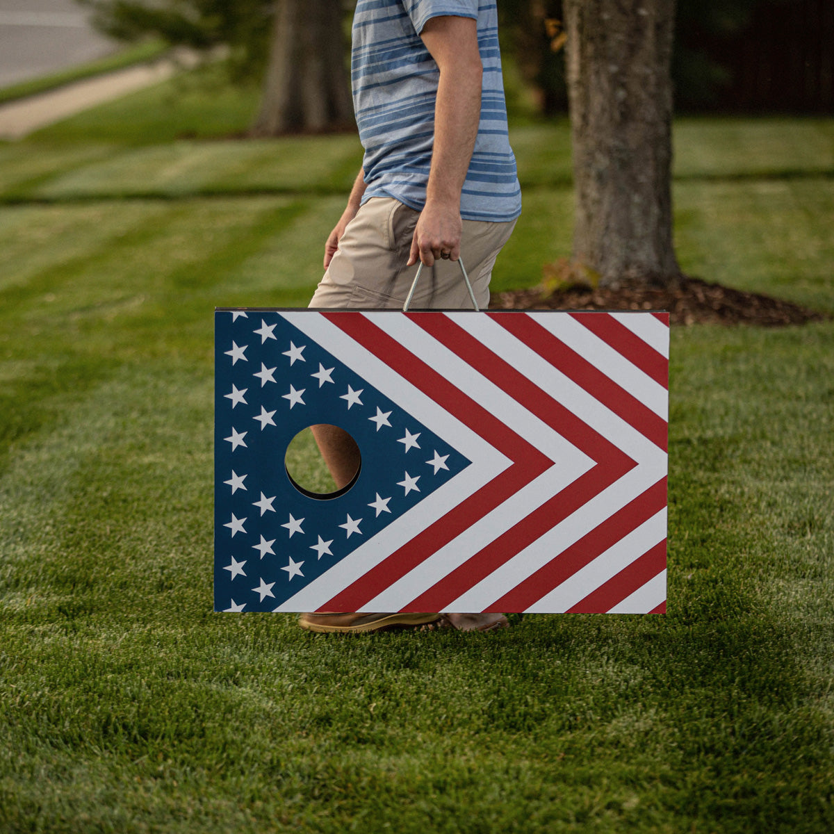 Patriotic LED 2x3 Cornhole Set