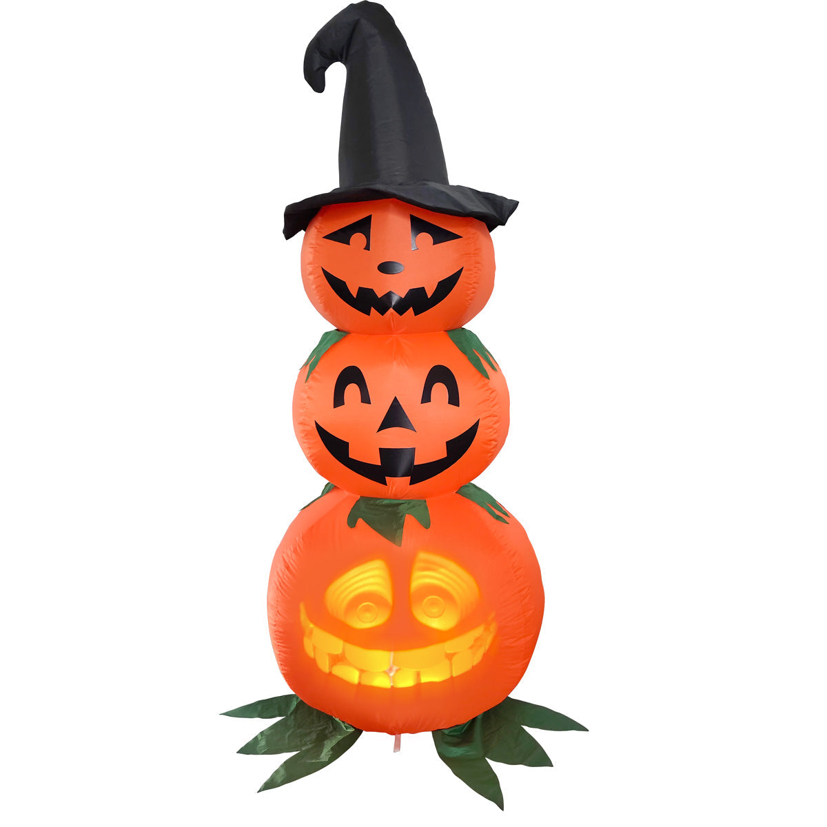 Inflatable 6' Stack Animated Jack-O-Lantern