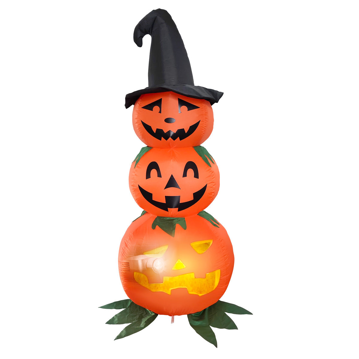 Inflatable 6' Stack Animated Jack-O-Lantern