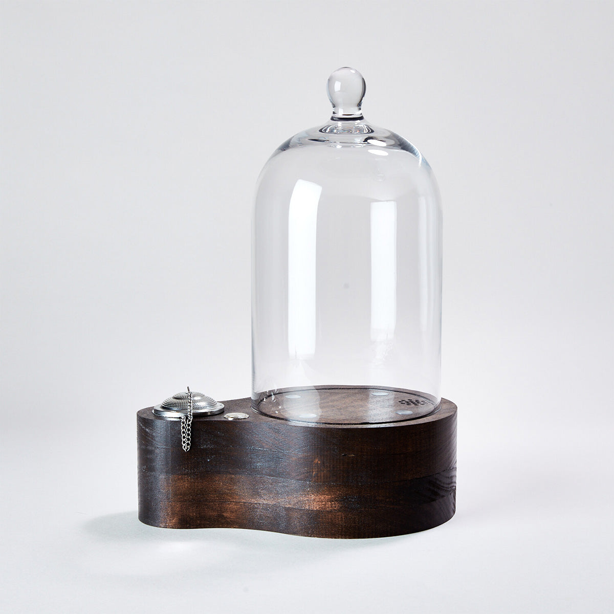 Glass Cocktail Cloche and Smoker Set