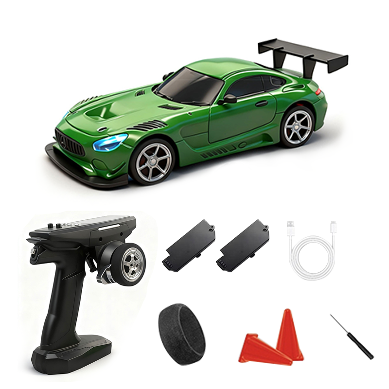 1/43 scale alloy mini AMG desktop drift car with gyroscope - TCY22