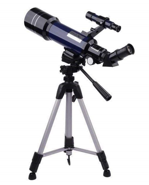 VIKRN Space Telescope Pro for Beginners Equipped with 150X magnification and 3X Barlow lens Blue