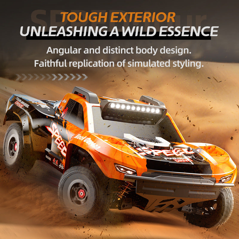 1/8 scale, 90 km/h custom-built monster truck for racing - JJY1