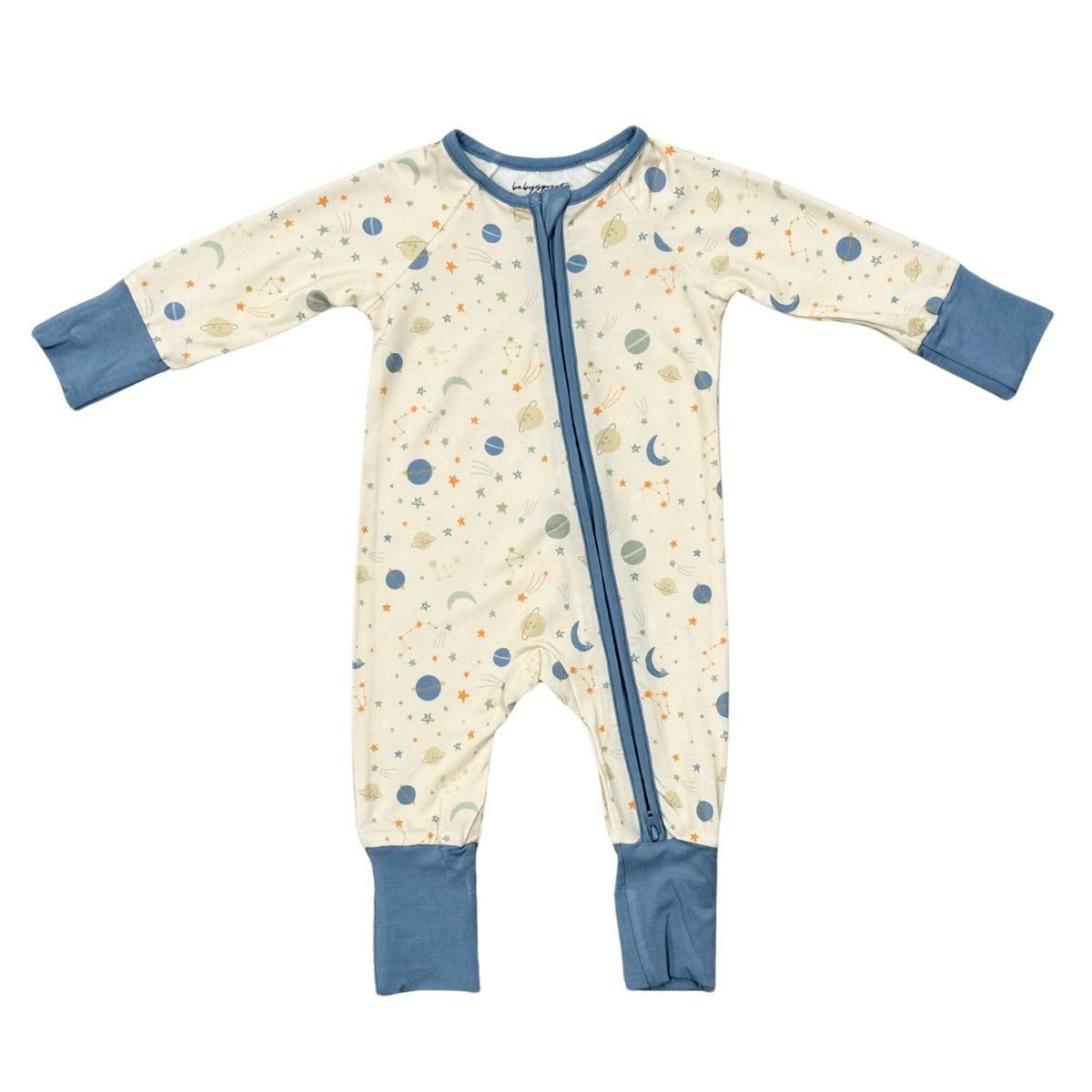 Baby Long Sleeve Zip Romper