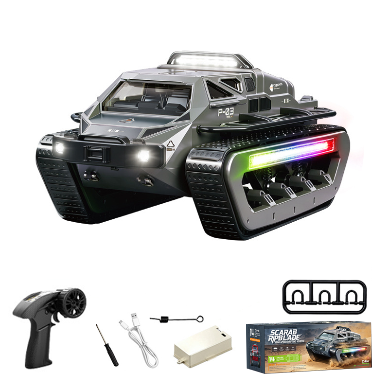 1/12 Scale RC Tracked Tank / Off-Road Crawler – JJY42