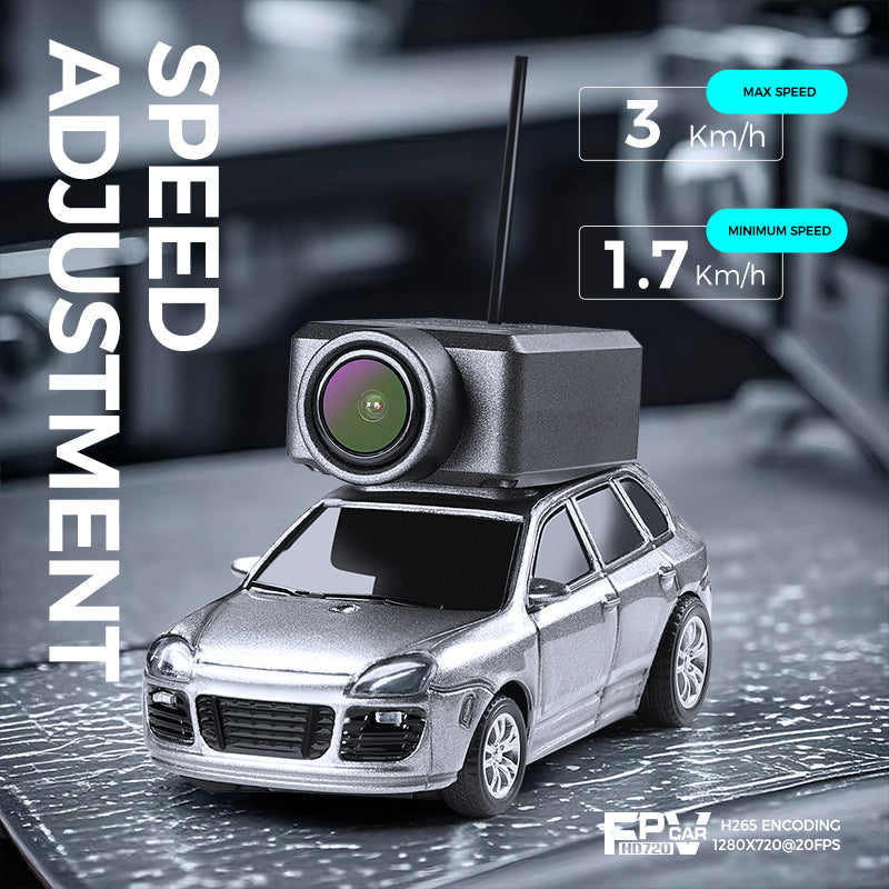 1/64 Scale FPV Mini Drift RC Car with Camera and App Control - WLY25
