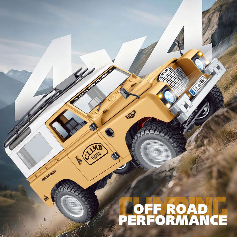 1/10 Scale 4WD Mechanical-Shift Defender RC Crawler-1001