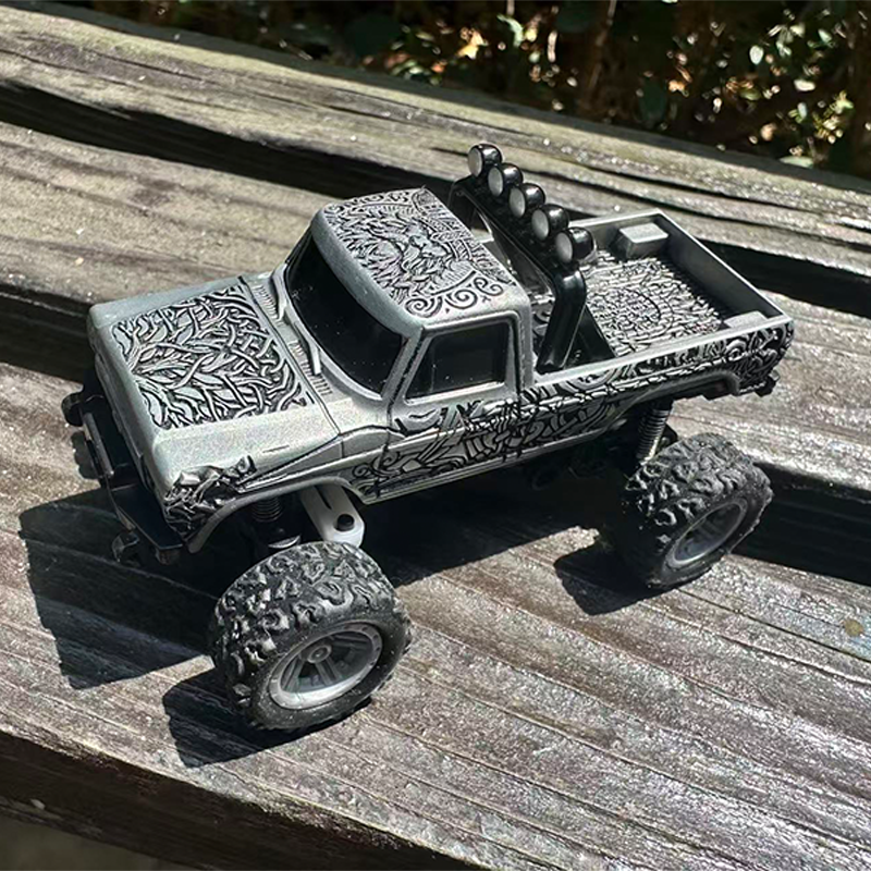 1/64 Scale Viking Figure Alloy RC Vehicle - TC02