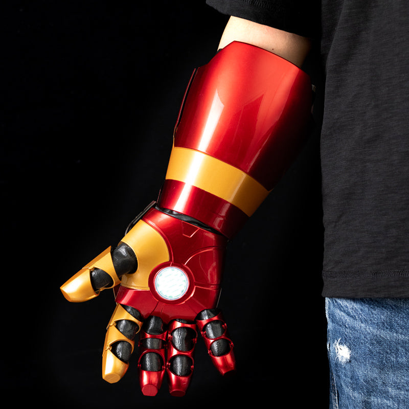 US | Wearable IronMan MK42 Arm – 2026 Upgraded | Voice Control & LED | 1:1 Scale