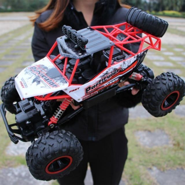 Remote Control Monster Truck | 4x4 Off-Road RC Vehicle with All-Terrain Tires