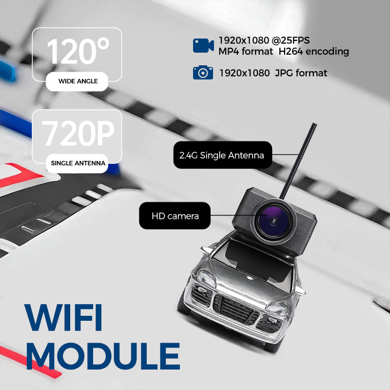 1/64 Scale FPV Mini Drift RC Car with Camera and App Control - WLY25