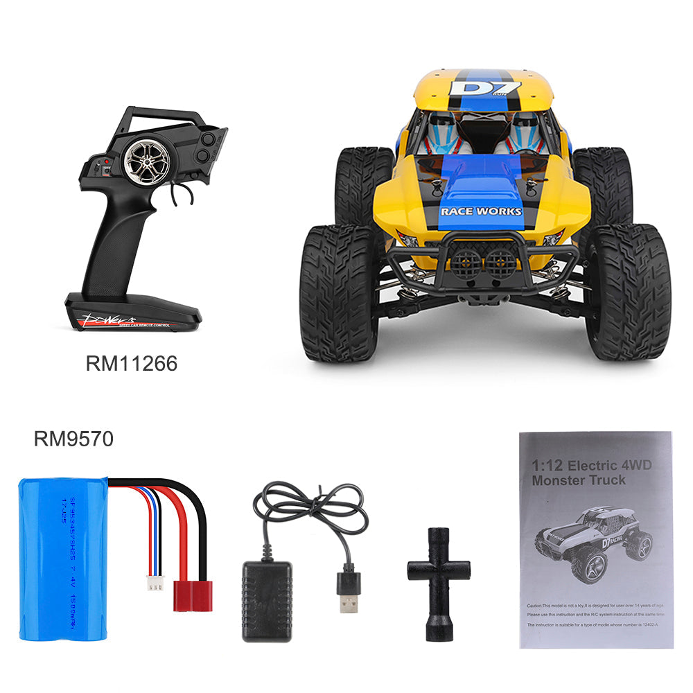 1:12 All-Terrain Crawler 45 km/h - WLY22