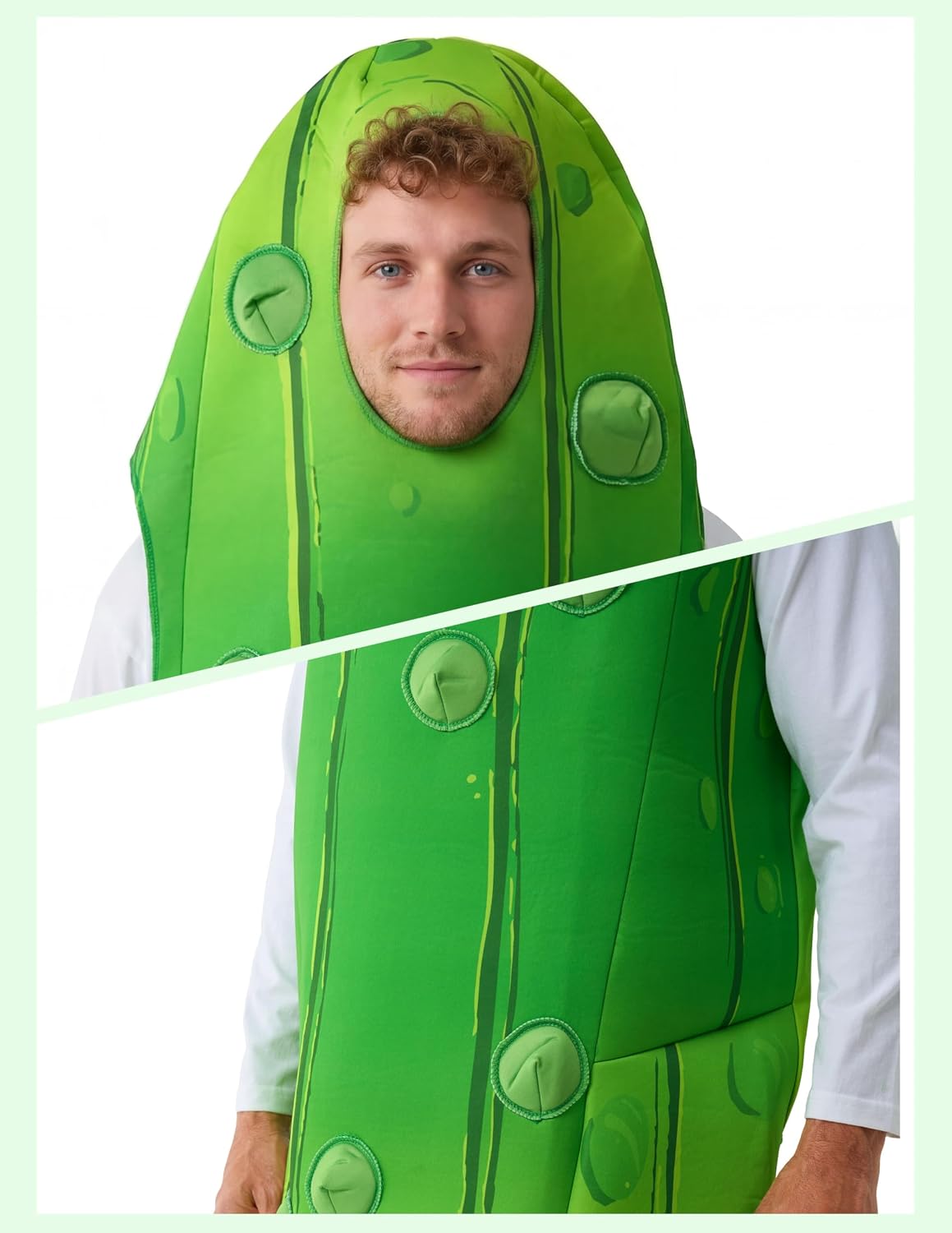 JOYIN Adult Unisex Pickle Food Halloween Costume