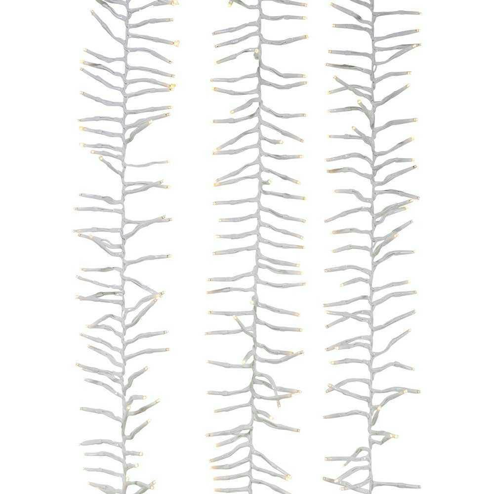 98-Foot 3000-Light Cluster Garland with Warm White LED Lights
