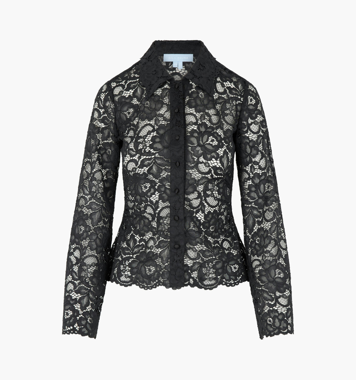 The Jules Top - Black Stretch Lace