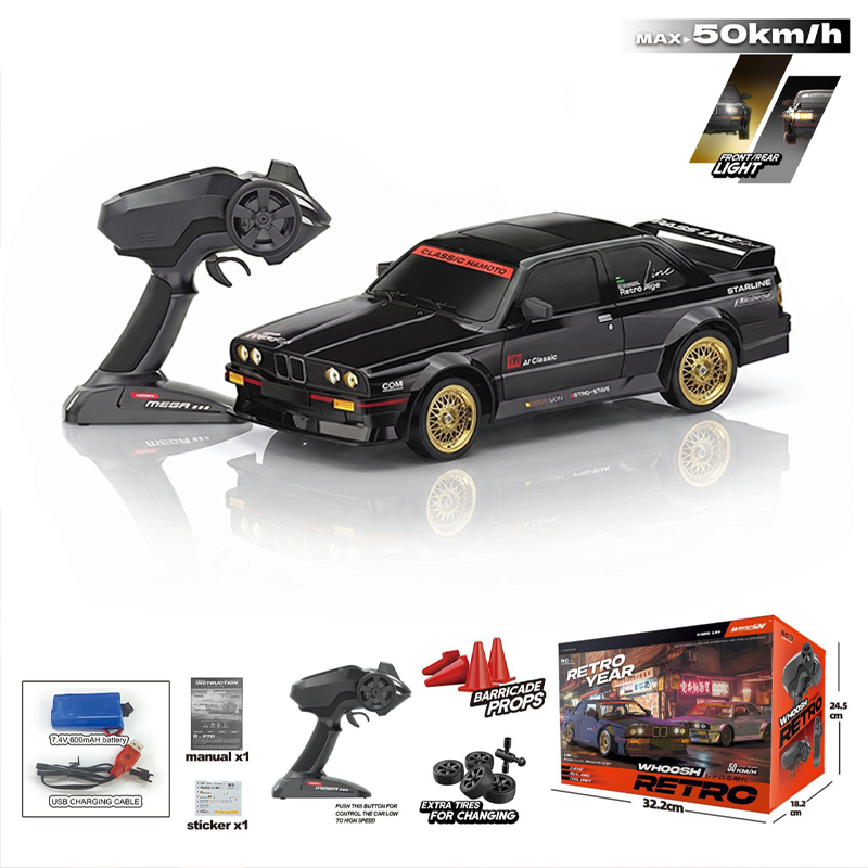 1/16 Full Scale High-Speed 4WD RC Drift M3 Car (50 km/h) -1601