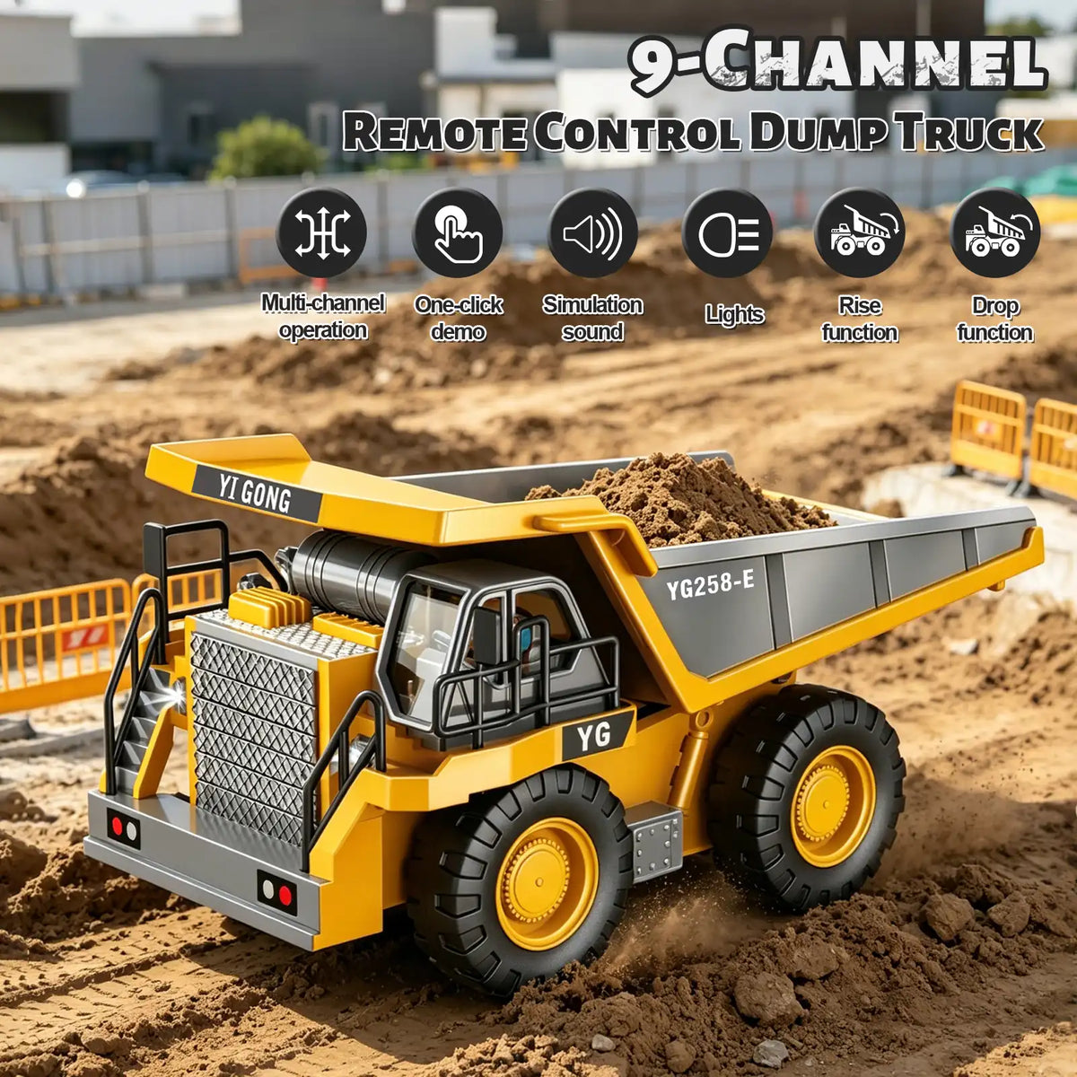 4-Vehicle RC Construction Set