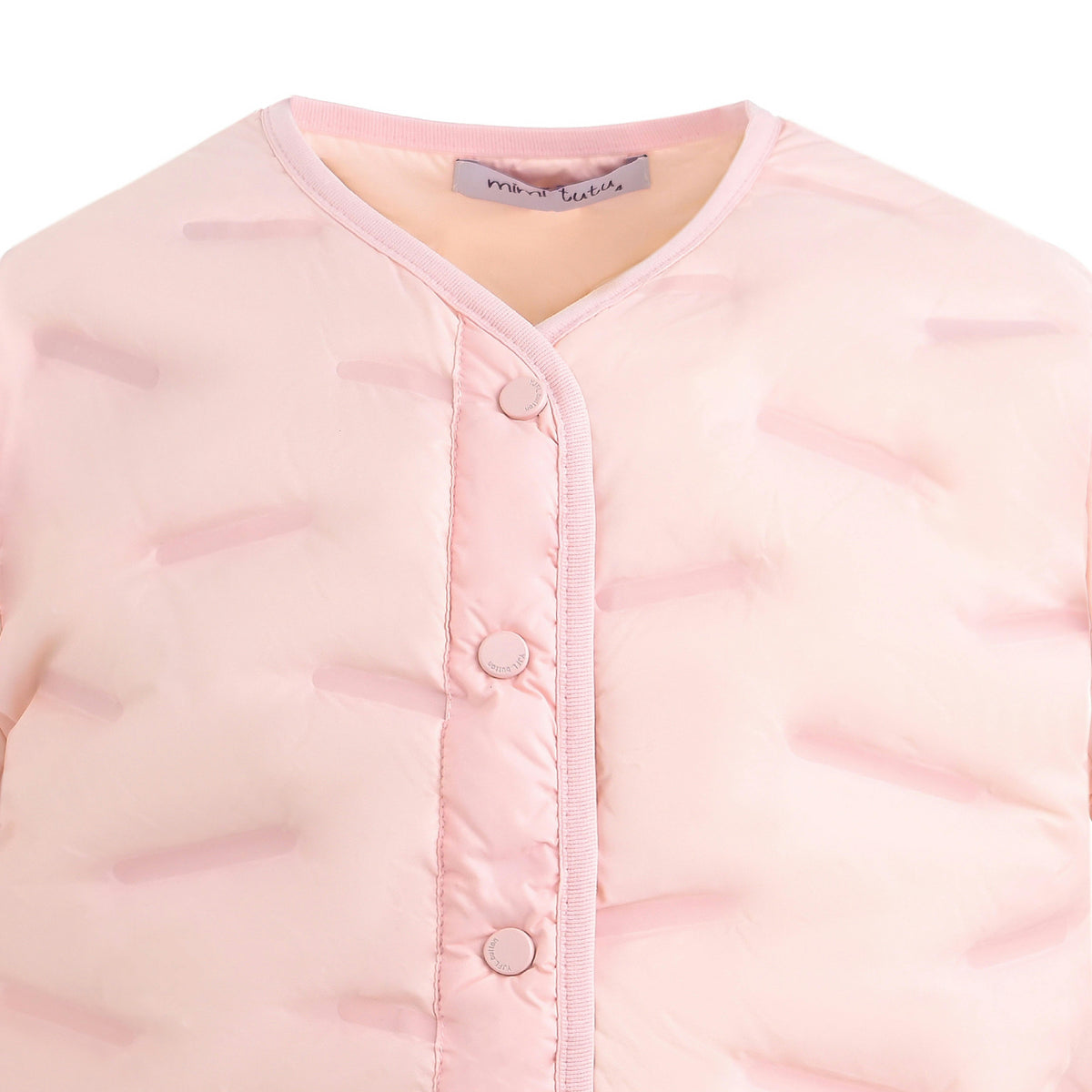 Pink Quilted Jacket