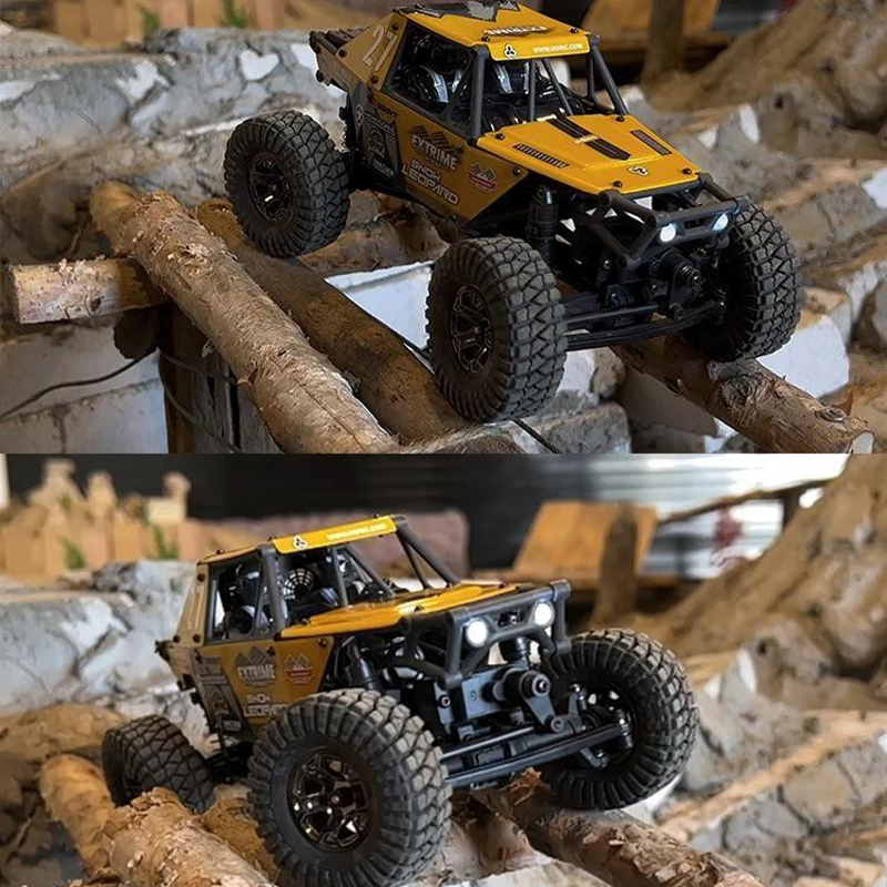 1/24 4WD 4-Wheel Steering Crawler Off-Road Vehicle (with Outrunner Motor) - 2401