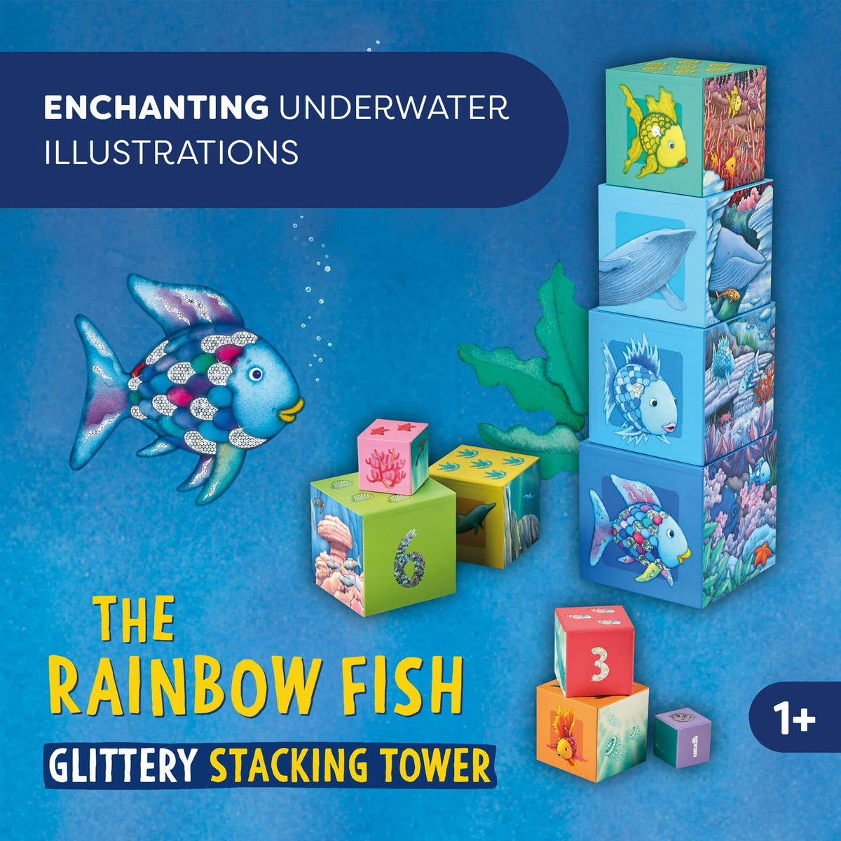 Rainbow Fish Stacking & Nesting Cubes
