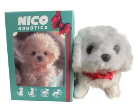 Robot Dog for Kids, Interactive Robot Puppy Toy with Touch and Sound Response, Lifelike Robotic Pet, Kids Robot Toys